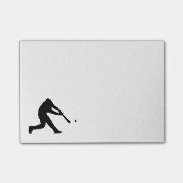 Baseball-Post-Itanmerkungen Post-it Klebezettel