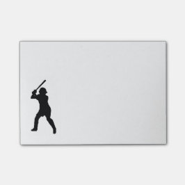Baseball-Post-Itanmerkungen Post-it Klebezettel