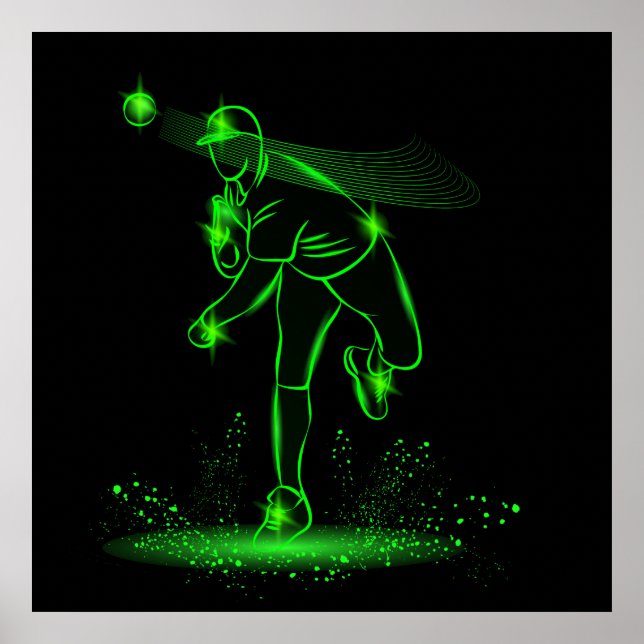 Baseball Poster (Vorne)