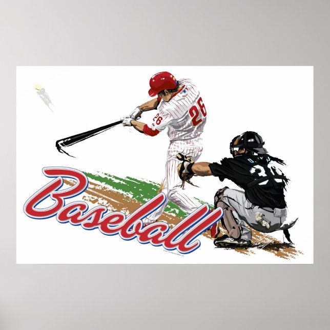 Baseball Poster (Vorne)