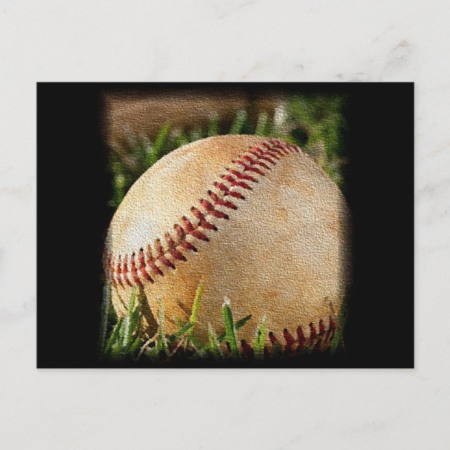 Baseball Postkarte (Vorderseite)