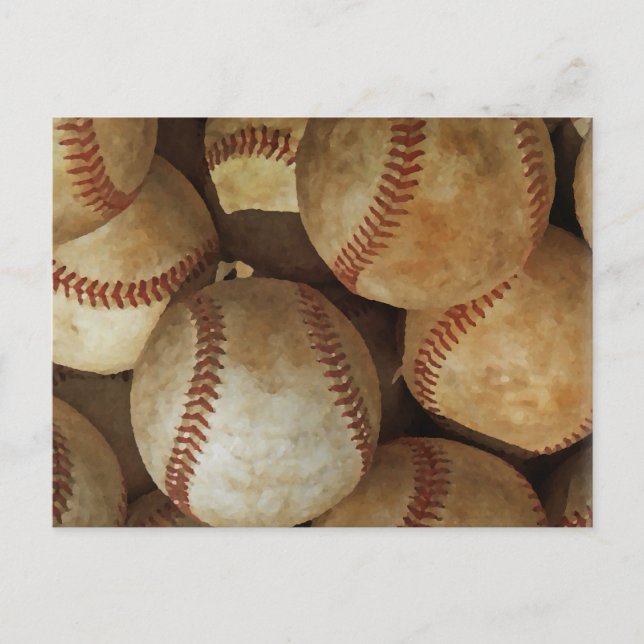 Baseball Postkarte (Vorderseite)