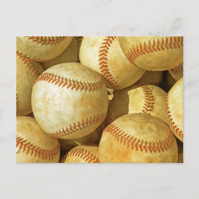 Baseball Postkarte (Vorderseite)