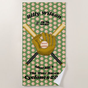 Baseball-Preis Beach-Handtuch Strandtuch