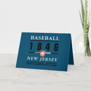 Baseball, première carte de jeu compétitive