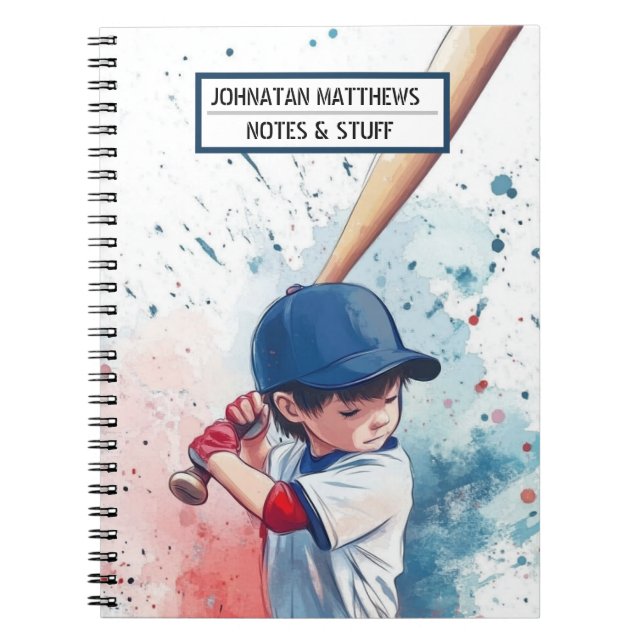 Baseball retour sports scolaires Carnet photo (Devant)