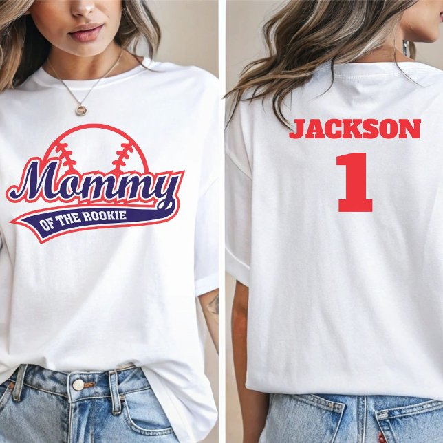 Baseball Rookie des Jahres Baseball 1. Geburtstag T-Shirt (Von Creator hochgeladen)