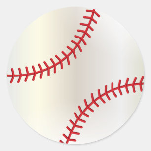 Baseball Runder Aufkleber