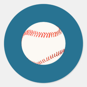 Baseball Runder Aufkleber