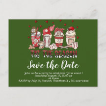 Baseball Save the Date für Baseball-Mama-Party