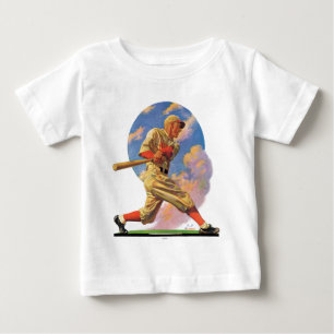 Baseball-Schlagmann Baby T-shirt