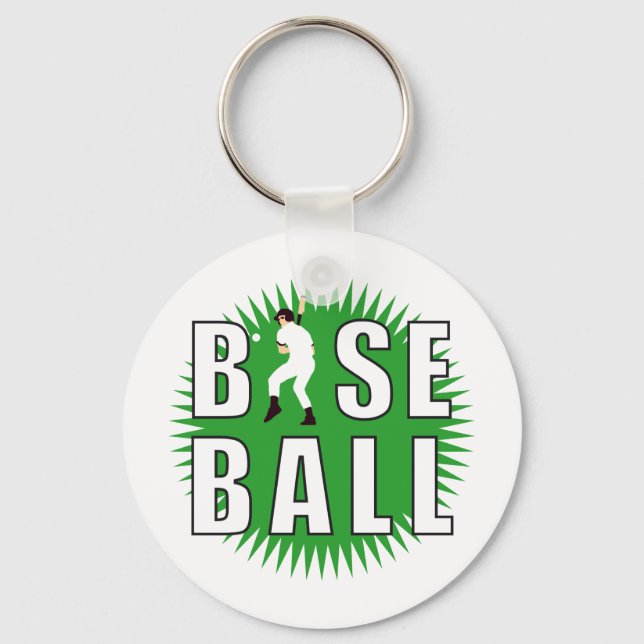 Baseball Schlüsselanhänger (Vorderseite)