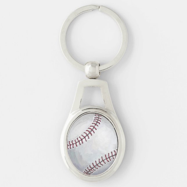 Baseball Schlüsselanhänger (Vorderseite)