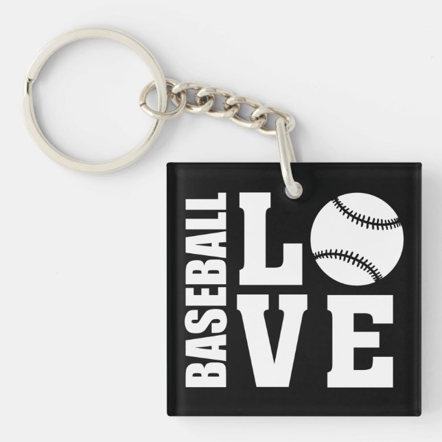 Baseball Schlüsselanhänger (Vorderseite)