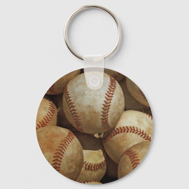 Baseball Schlüsselanhänger (Vorderseite)