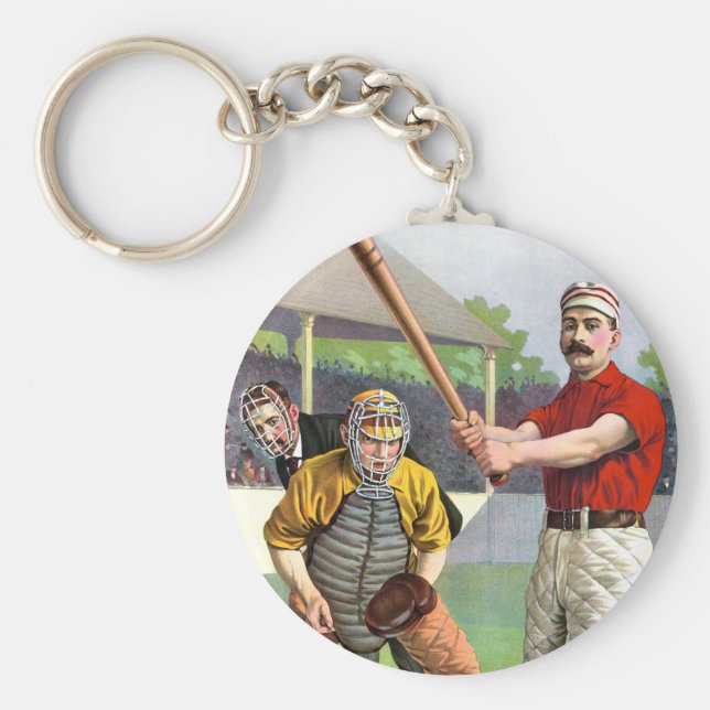 Baseball-Schlüsselkette Schlüsselanhänger (Vorne)