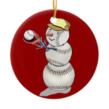 Baseball-Schneemann