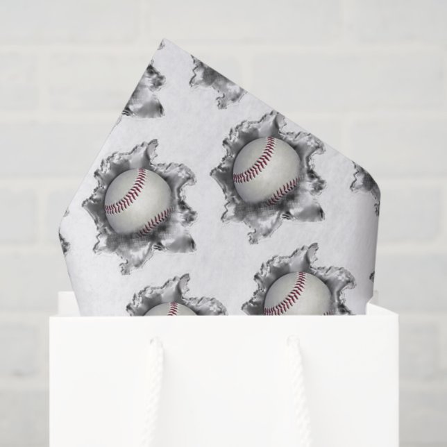 Baseball Seidenpapier (Geschenktüte)