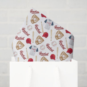 Baseball-Seidenpapier Seidenpapier