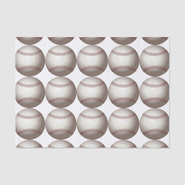 Baseball-Seidenpapier Seidenpapier (Vorderseite)