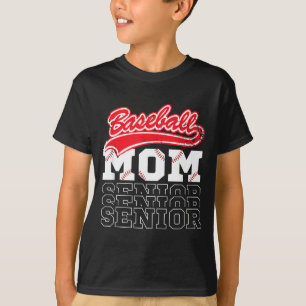 Baseball Senior-Mutter Abschlussklasse Baseball-Ma T-Shirt