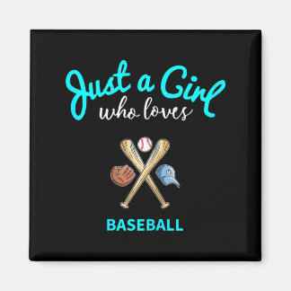 Baseball-Shirt für Mädchen _ Kinder-Baseball Magnet