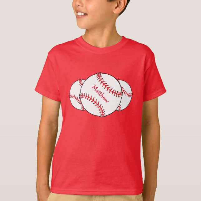 Baseball-Shirt T-Shirt (Vorderseite)