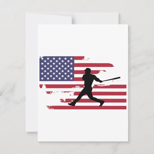 Baseball Silhouette Baseball (Vorderseite)