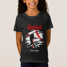 Baseball-Silhouette-Grafikdesign – EST. 1992