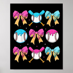 Baseball Sister Tropfen Bow Ice Tropfen Ristorante Poster