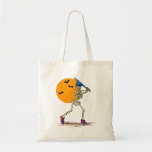 Baseball Skeleton Halloween Men Boys Baseball Hall Tragetasche