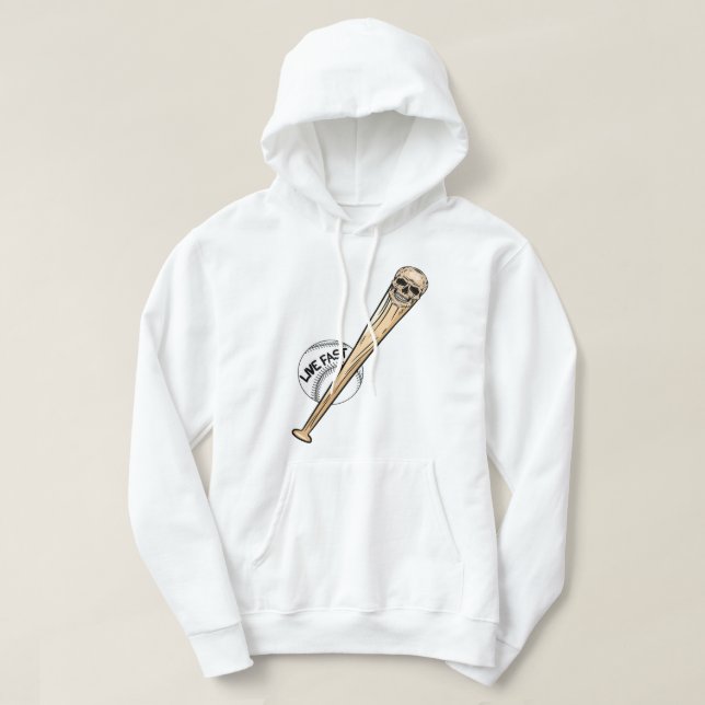 Baseball Skull Hoodie (Design vorne)