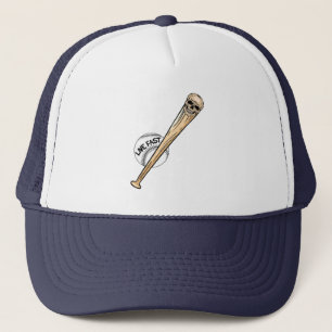 Baseball Skull Truckerkappe