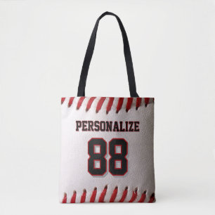 Baseball Softball Benutzerdefinierter Name und Num Tasche