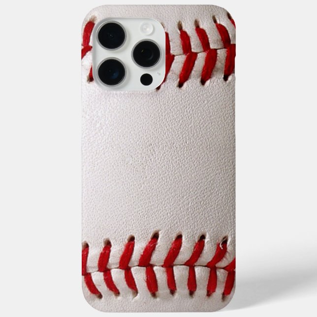 Baseball Softball Case-Mate iPhone Hülle (Rückseite)