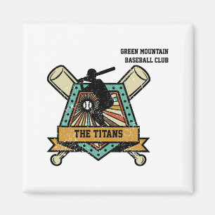 Baseball Softball Club Team Liga Name Nummer T S Magnet