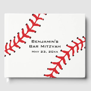 Baseball Softball Design Gästebuch