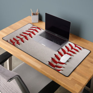Baseball Softball gestickte Grafik - Sportkunst Schreibtischunterlage