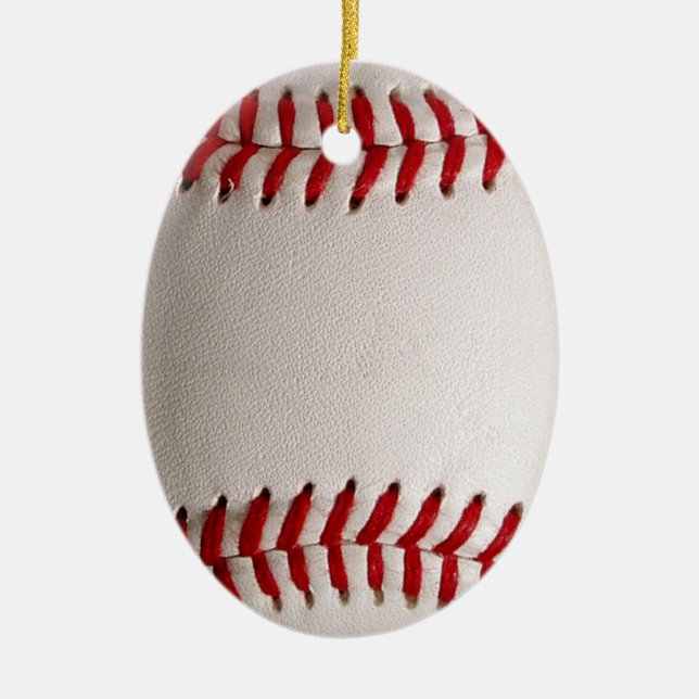 Baseball Softball Keramik Ornament (Vorne)