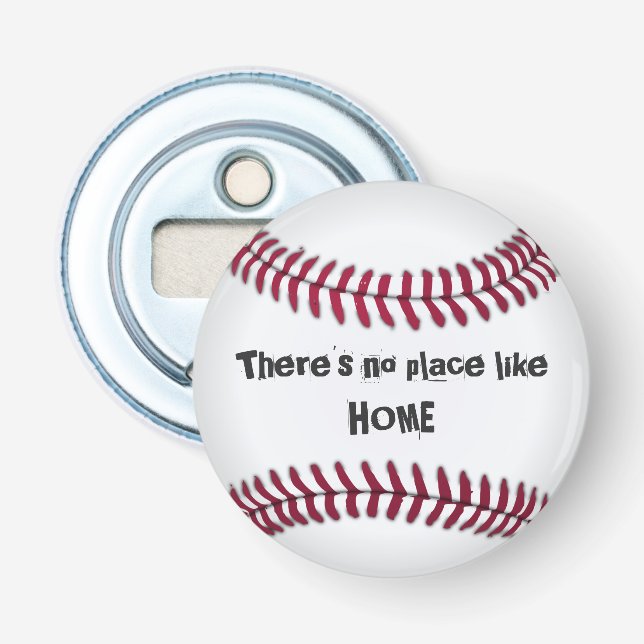 Baseball-Spaß Flaschenöffner (Vorderseite)