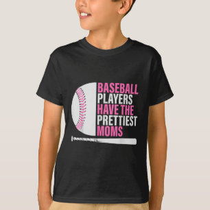Baseball-Spieler haben die Hübschen Mamas Baseball T-Shirt