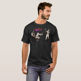 Baseball-Spieler im Bat T-Shirt