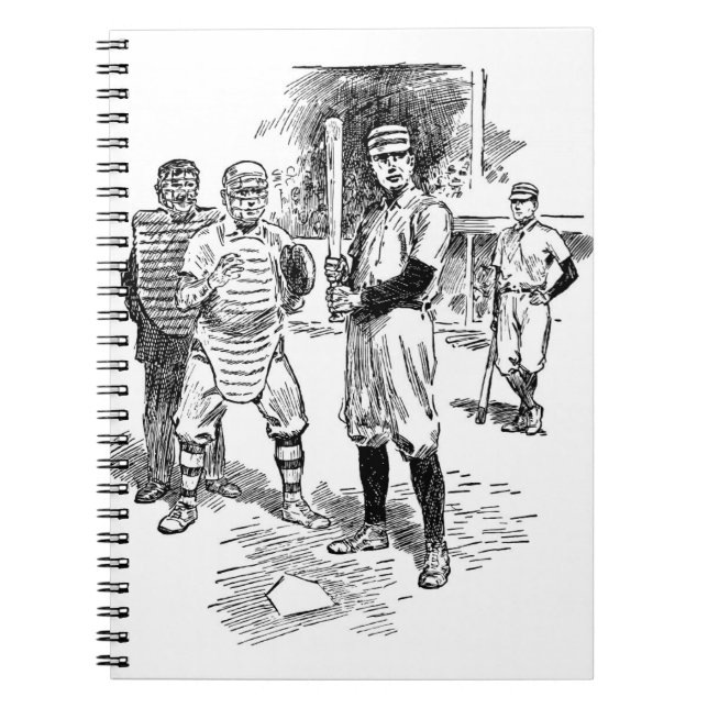 Baseball: Spieler Notizblock (Vorderseite)