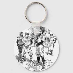 Baseball: Spieler Schlüsselanhänger