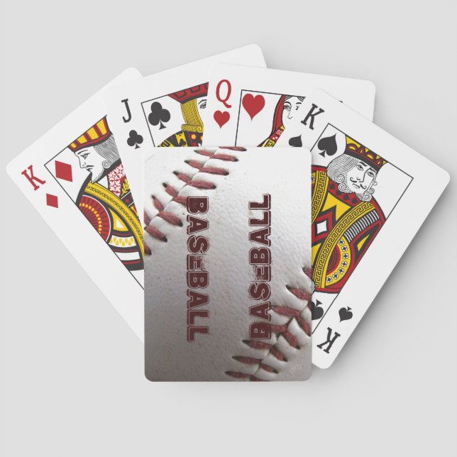 Baseball Spielkarten (Rückseite)