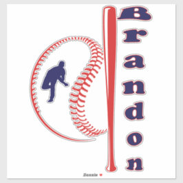 Baseball-Sport Aufkleber