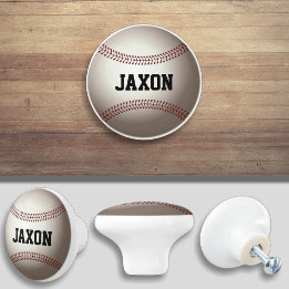 Baseball-Sport-Griff Schrankgriff Keramikknauf