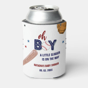Baseball Sport Kleine Schläger Boy Baby Dusche Dosenkühler