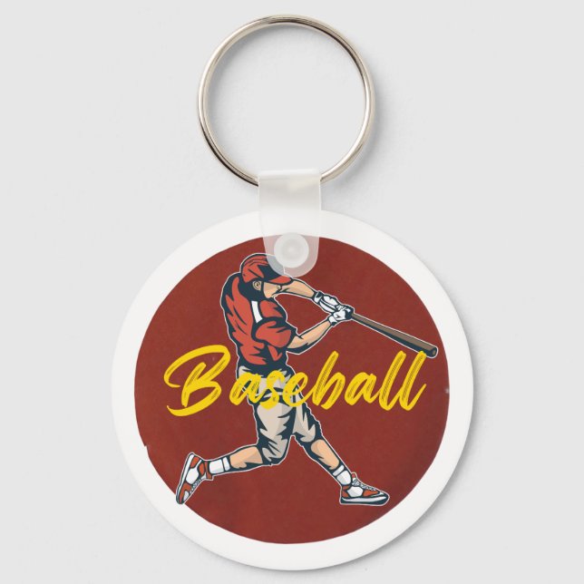Baseball Sport Schlüsselanhänger (Vorderseite)