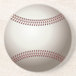 Baseball-Sport-Team-Spiel-Zug-Familien-Freund-Spaß Sandstein Untersetzer